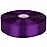 Baocuan 1 inch Purple Satin Ribbon 50 Yards Solid Fabric Ribbons Roll for Wedding Invitations, Bridal Bouquets, Sewing, Party Decorations, Gift Wrapping and More