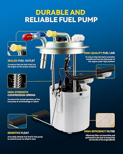 Miniatura 320 de PHILTOP Electric Fuel Pump Assembly Fits For Chevrolet S10 1985-1991, GMC S15 1985-1990, GMC Sonoma 1991, GMC Syclone 1991, SP06B1H
