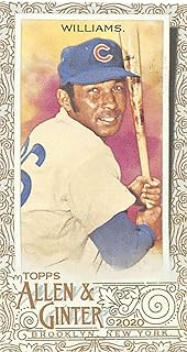 2020 Topps Allen and Ginter Baseball Gold Border Mini #316 Billy Williams Chicago Cubs Official MLB Trading Card