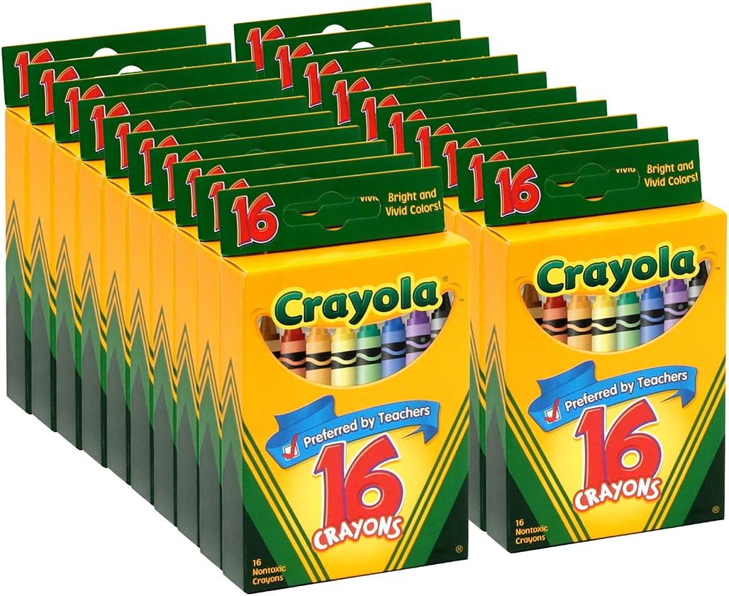 CRAYON 16PK BX