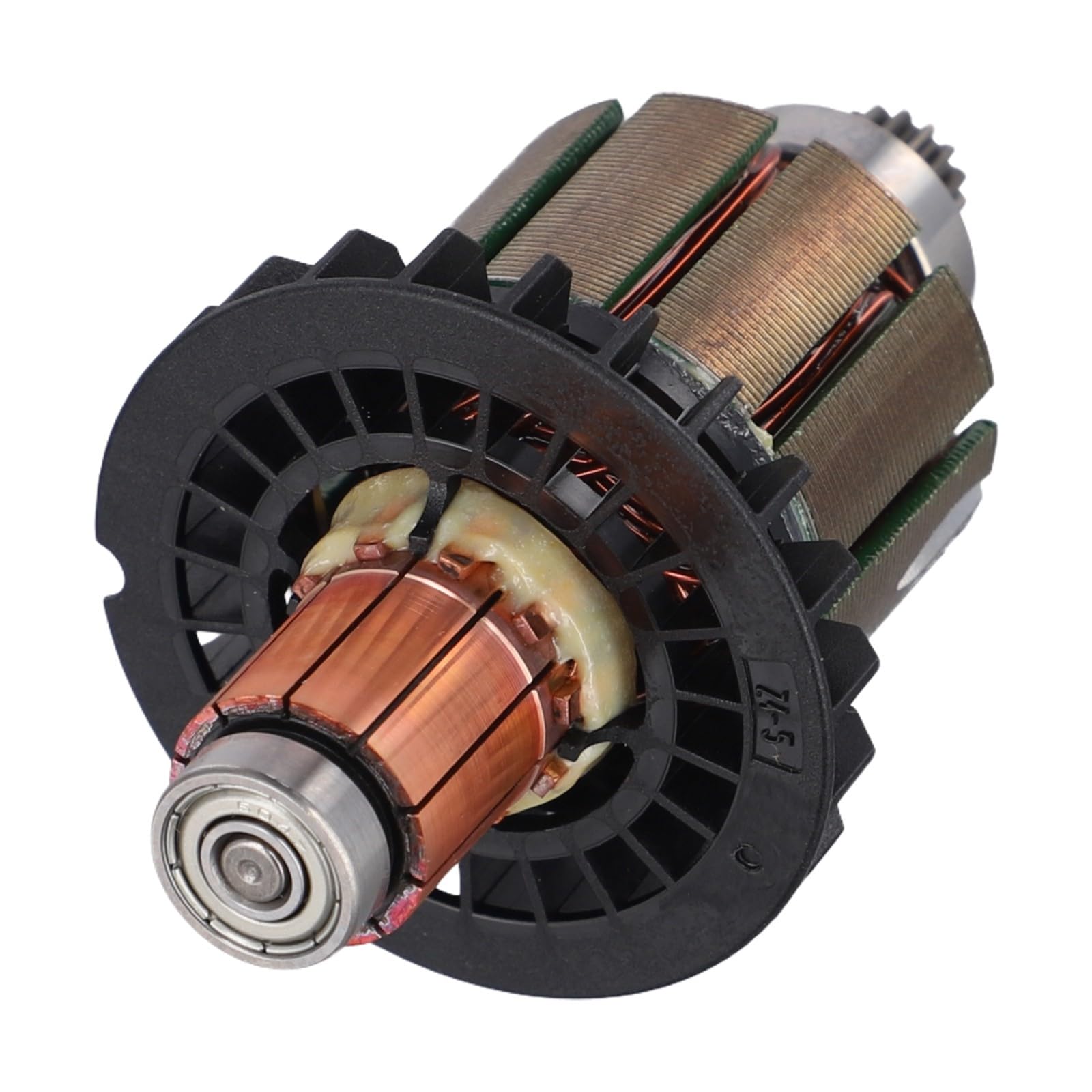 Motoranker Rotor 619380-9 619583-5 mit 194427-5 CB-440 Kohlebürste 13x13x10mm kompatibel mit Makita DDF482 DHP482 DHP482RAE DHP482Z DDF482RME DHP482RME DDF482RFE Bohrschrauber 5 St