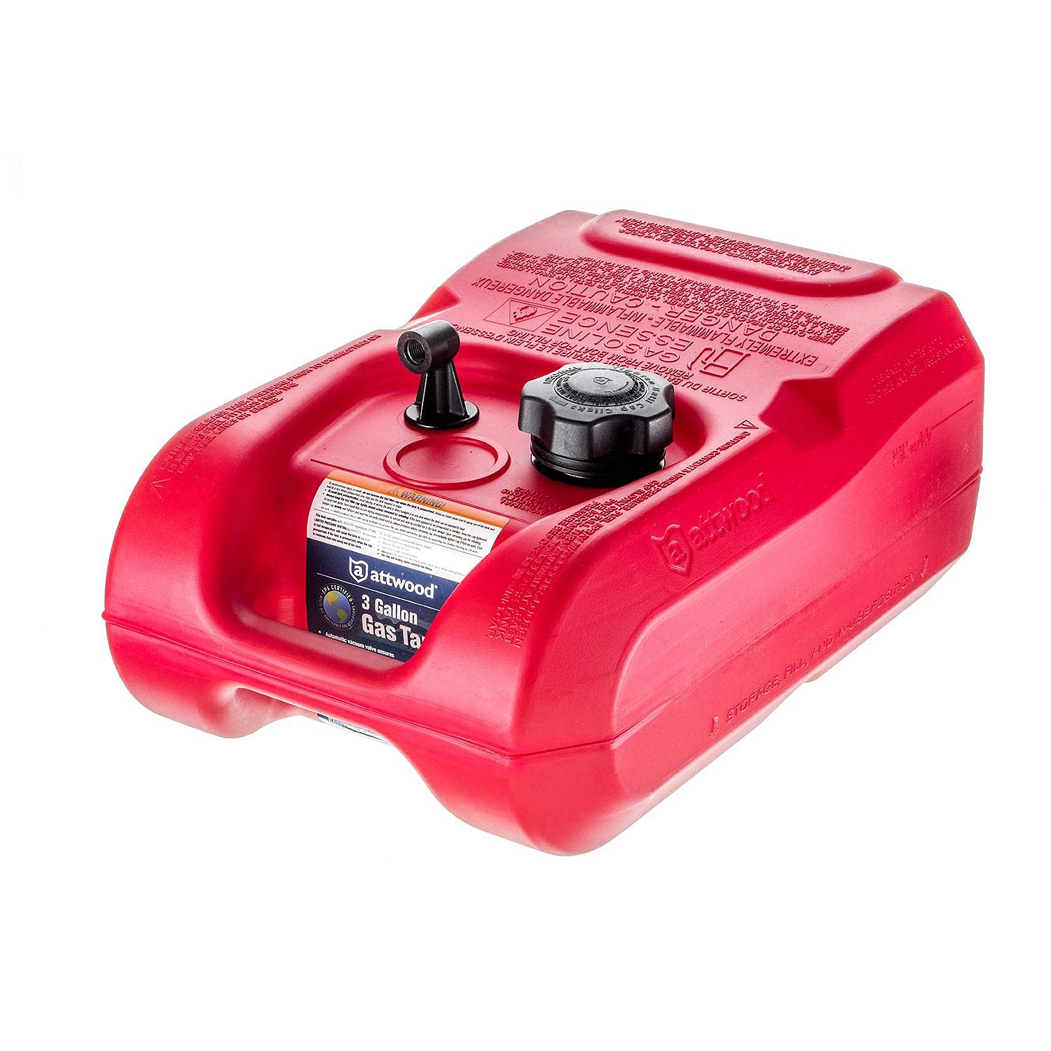 Attwood EPA and CARB Certified Portable Marine Fuel Tanks