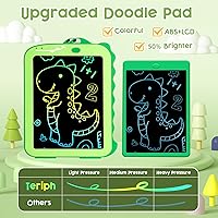 Vista 7 de LCD Writing Tablet for Kids, Colorful Toddlers Toys Drawing Board, Educational Kid Toys, Doodle Pad Dinosaur Toy for 3 4 5 6 7 8 Year Old Boys Girls