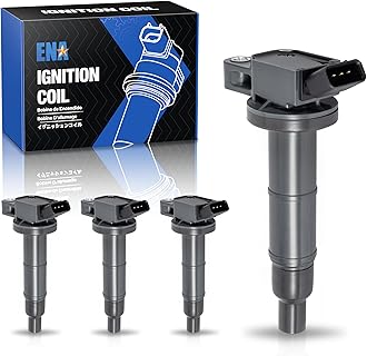 ENA Set of 4 Ignition Coil Compatible with Toyota Lexus Scion Pontiac xB Vibe tC Camry Matrix HS250h Corolla RAV4 Highlander Solara 2.0L 2.4L V4 Replacement for UF333