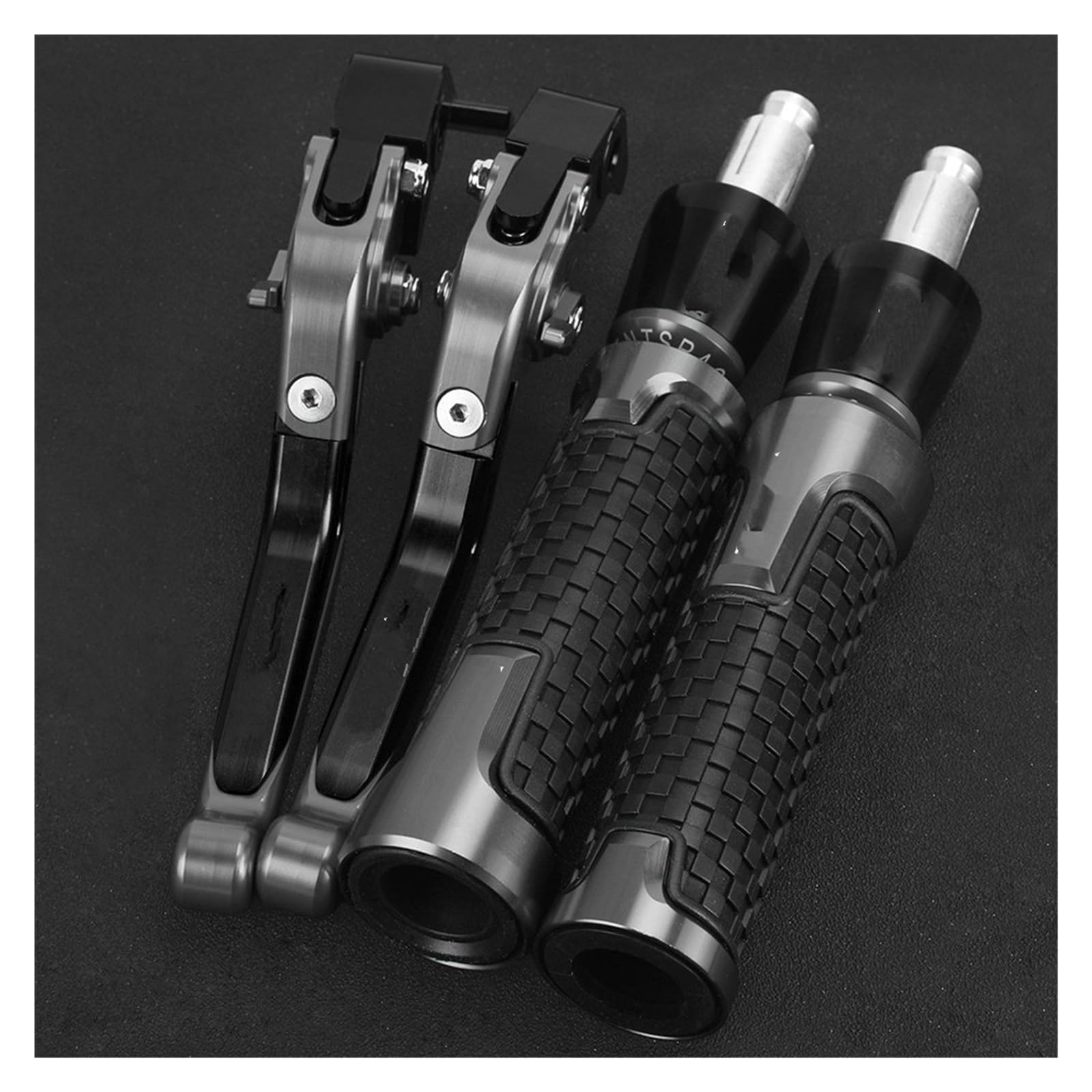 Pbqenxb Break and Clutch Levers for Loncin for VOGE for DS525X for 525DSX All Years 2024 2023 Motorcycle Brake Clutch Levers & Handlebar Grips Ends