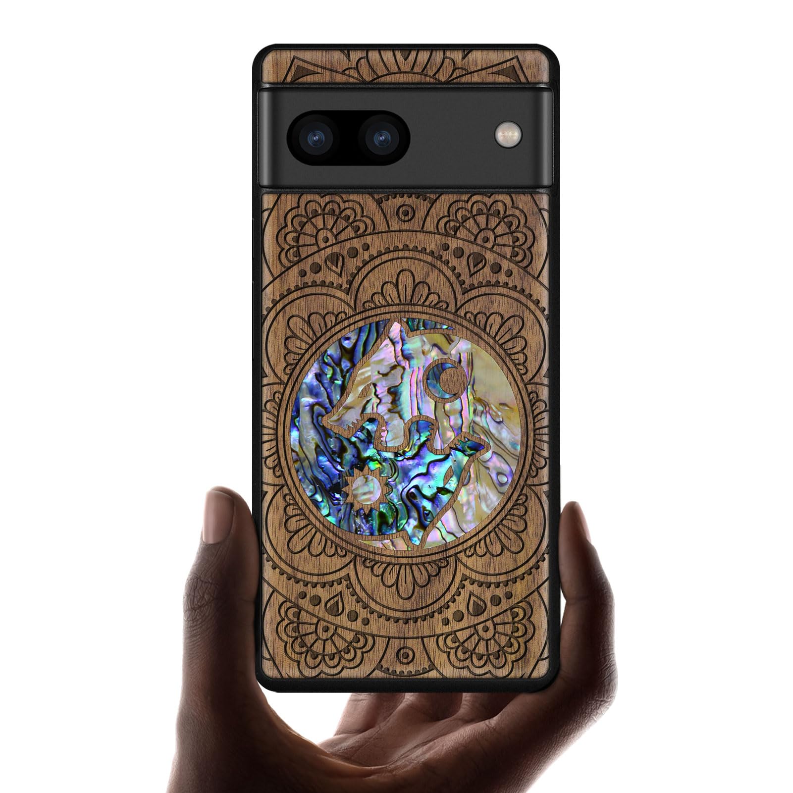 Carveit Cover Compatibile Per Pixel 8 Pro Custodia Naturale