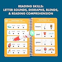 Vista 4 de Educational Insights Hot Dots First Grade Essentials: Reading & Math Workbook - 1st Grade Workbooks with Interactive Pen, Homeschool Learning
