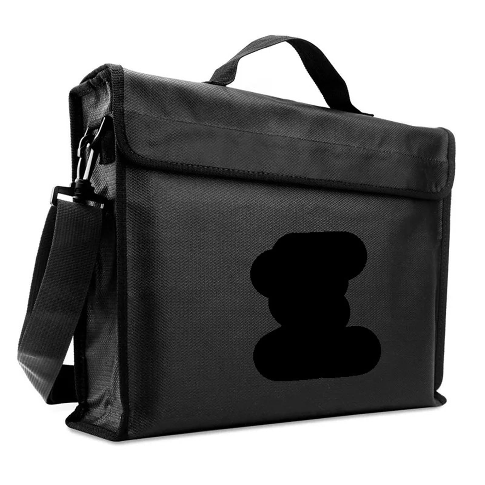 Borsa ignifuga for denaro e documenti, portadocumenti e portadocumenti con maniglia e tracolla, scatola ignifuga for oggetti di valore per Documenti Passaporto