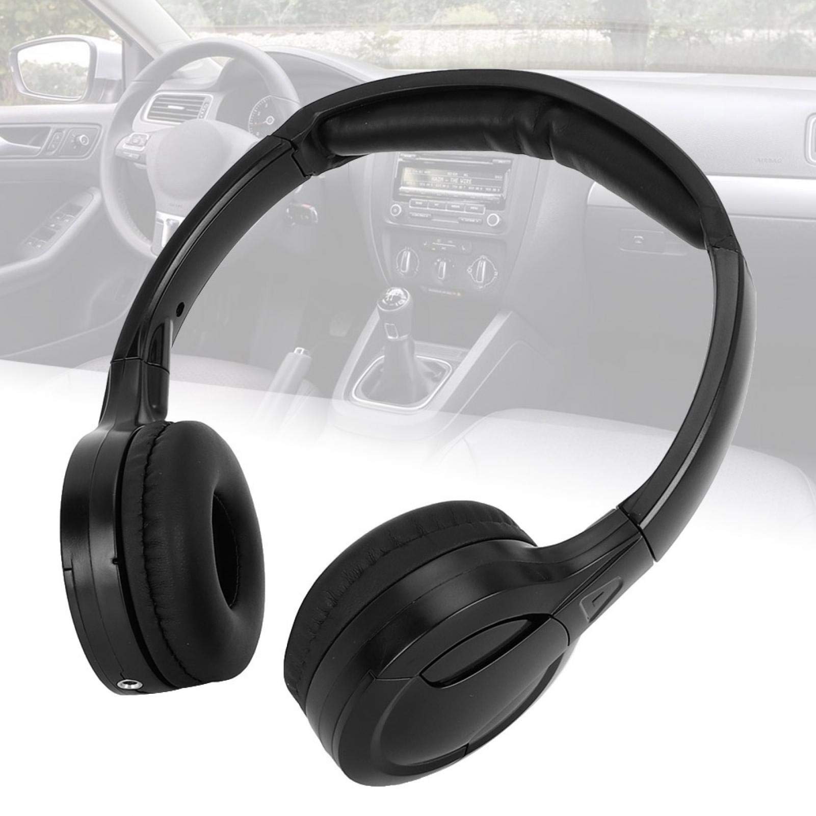 Auto-Kopfhörer, Yctze Wireless Infrarot Stereo Audio 2 Kanal Kopfhörer Kopfhörer für Auto Kopfstütze DVD für infrarot auto kopfh?rer infrarot auto kopfh?rer für infrarot auto kopfhörer infrarot auto k