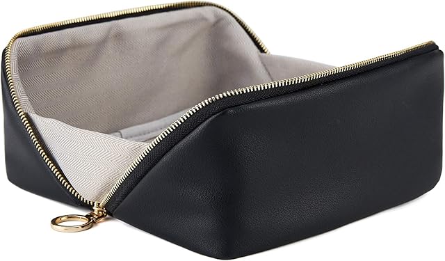 KALIDI Large Capacity Cosmetic Bag Ladies Pencil Case Make Up Bag Makeup Bag Pencil Case Cosmetic Travel Pouch