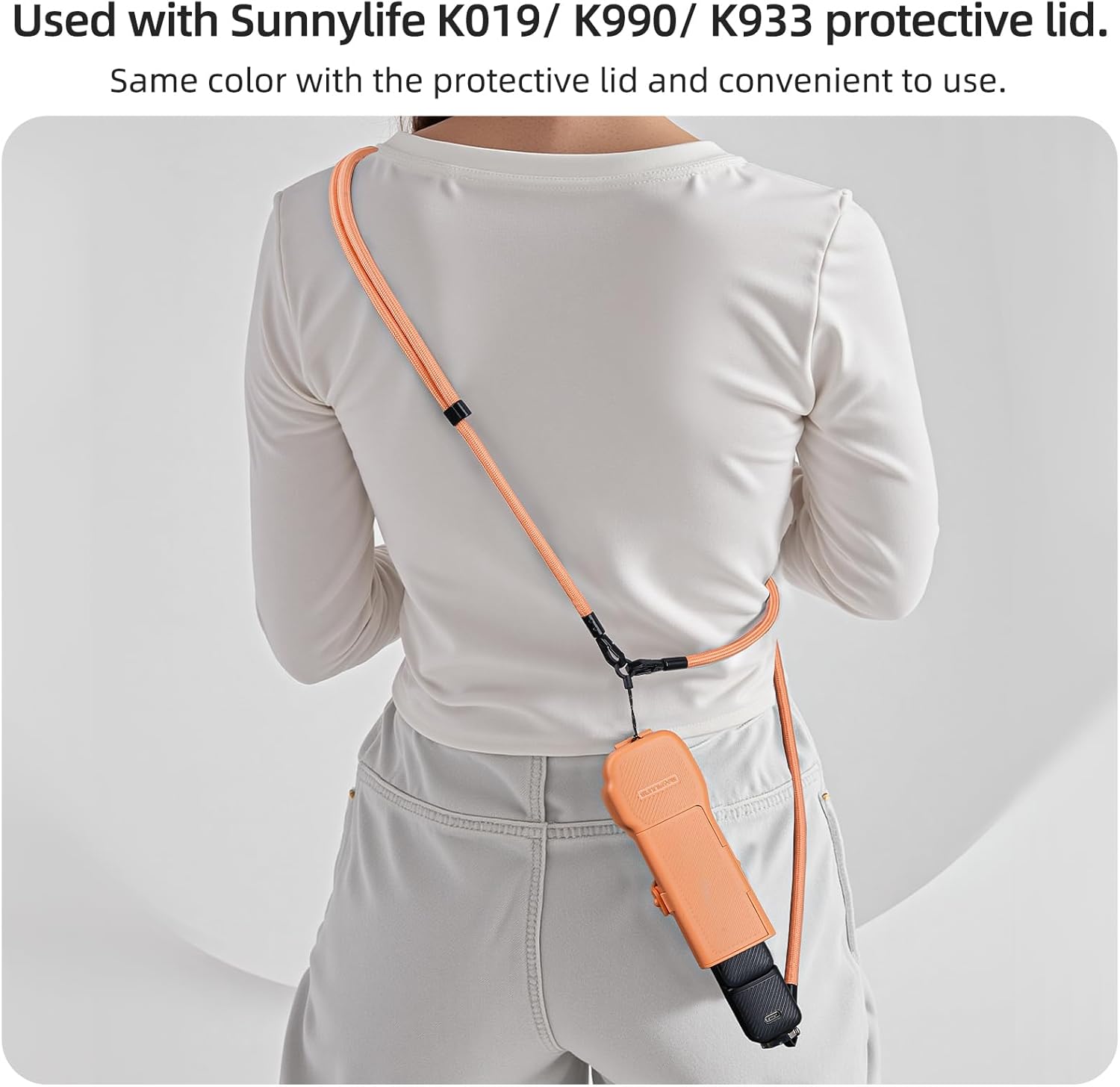 Pocket 3 Crossbody & Wrist Strap for 360 X4/5 Lanyard Shoulder Strap Upgraded Accessory Vlogging - Image 8