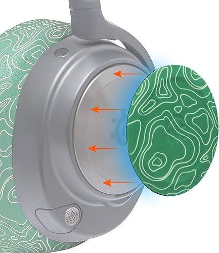 Miniatura 26 de Placas laterales WC para auriculares Arctis Nova, de Wicked Cushions Compatible con Arctis Nova Pro inalámbrico/Pro con cable/Nova Elite/Nova 7