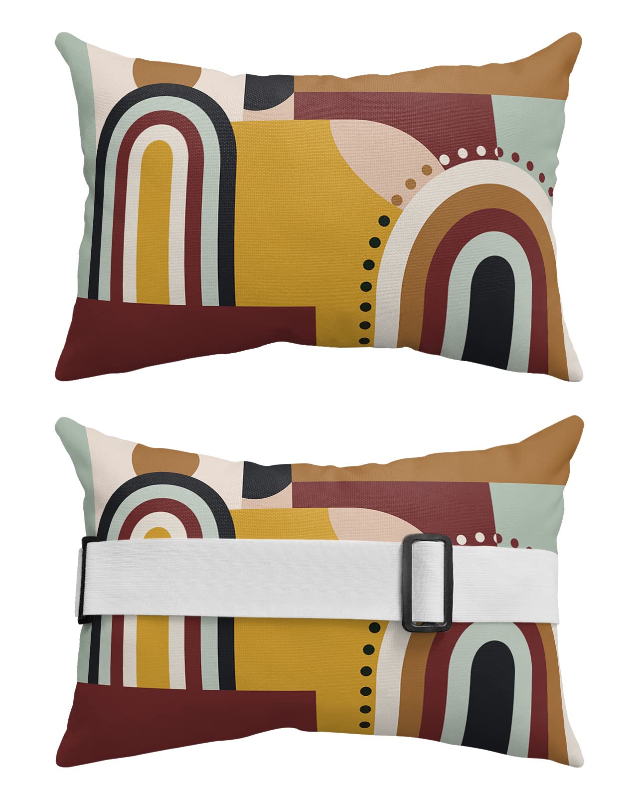 Futuregrace Outdoor Pillows with Insert 2 Pack-12