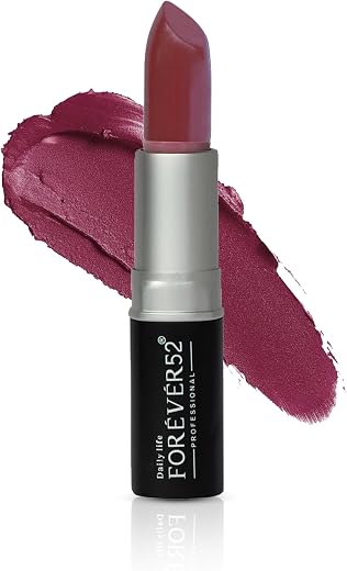 Daily Life Forever52 Power Pout Lipstick | Longwear Comfort | Hydrating Clean Formula | Magnetic Case | Plush Matte Finish...