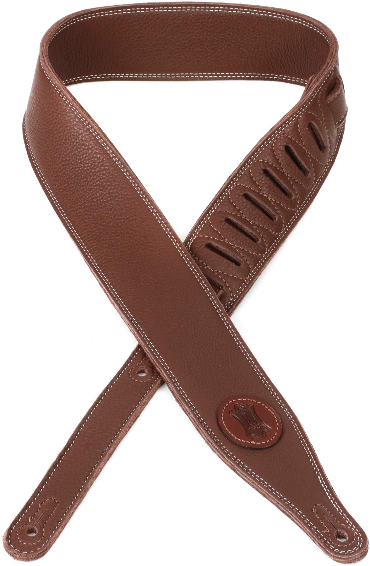 Levy's Leathers M17SS-BRN - Correa para guitarra eléctrica