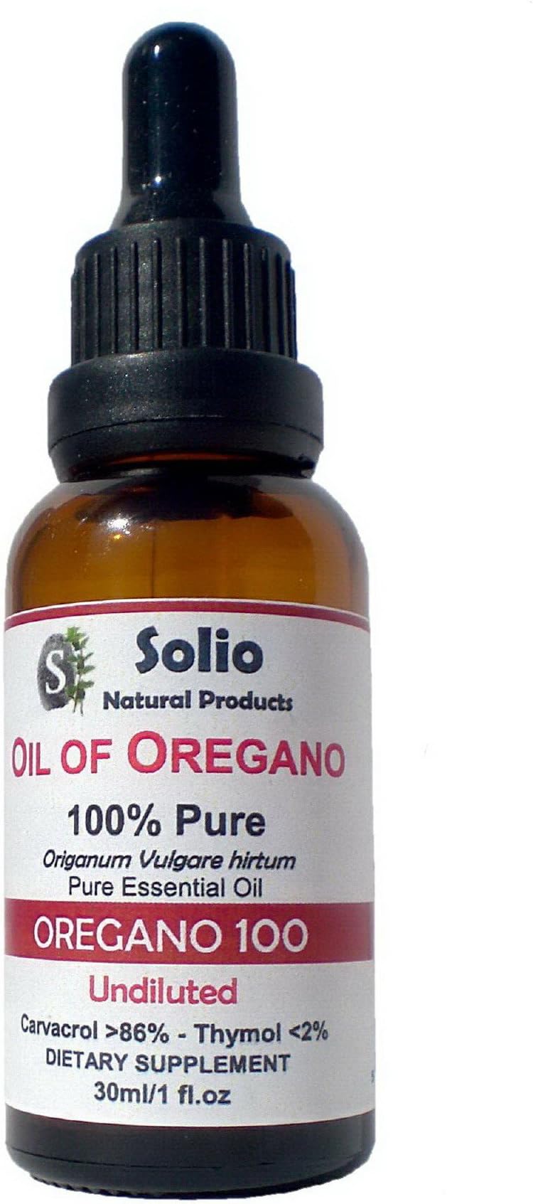 OREGANO 100. PURE 100% ESSENTIAL OREGANO OIL 30ml-1oz