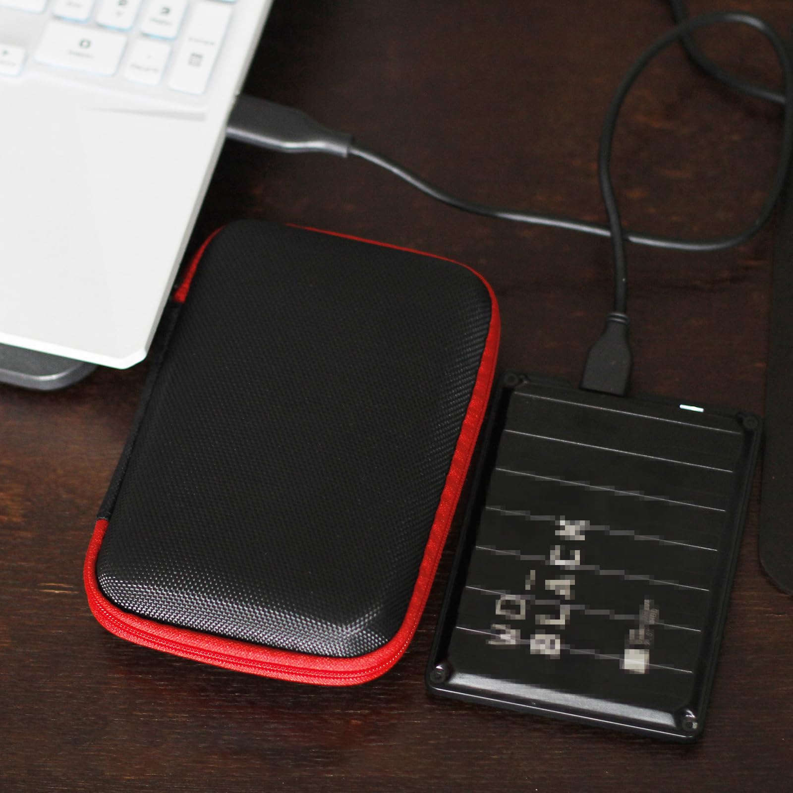 EVA-Tragetasche für tragbare externe Festplatte Toshiba Canvio Basics Seagate Expansion WD Elements