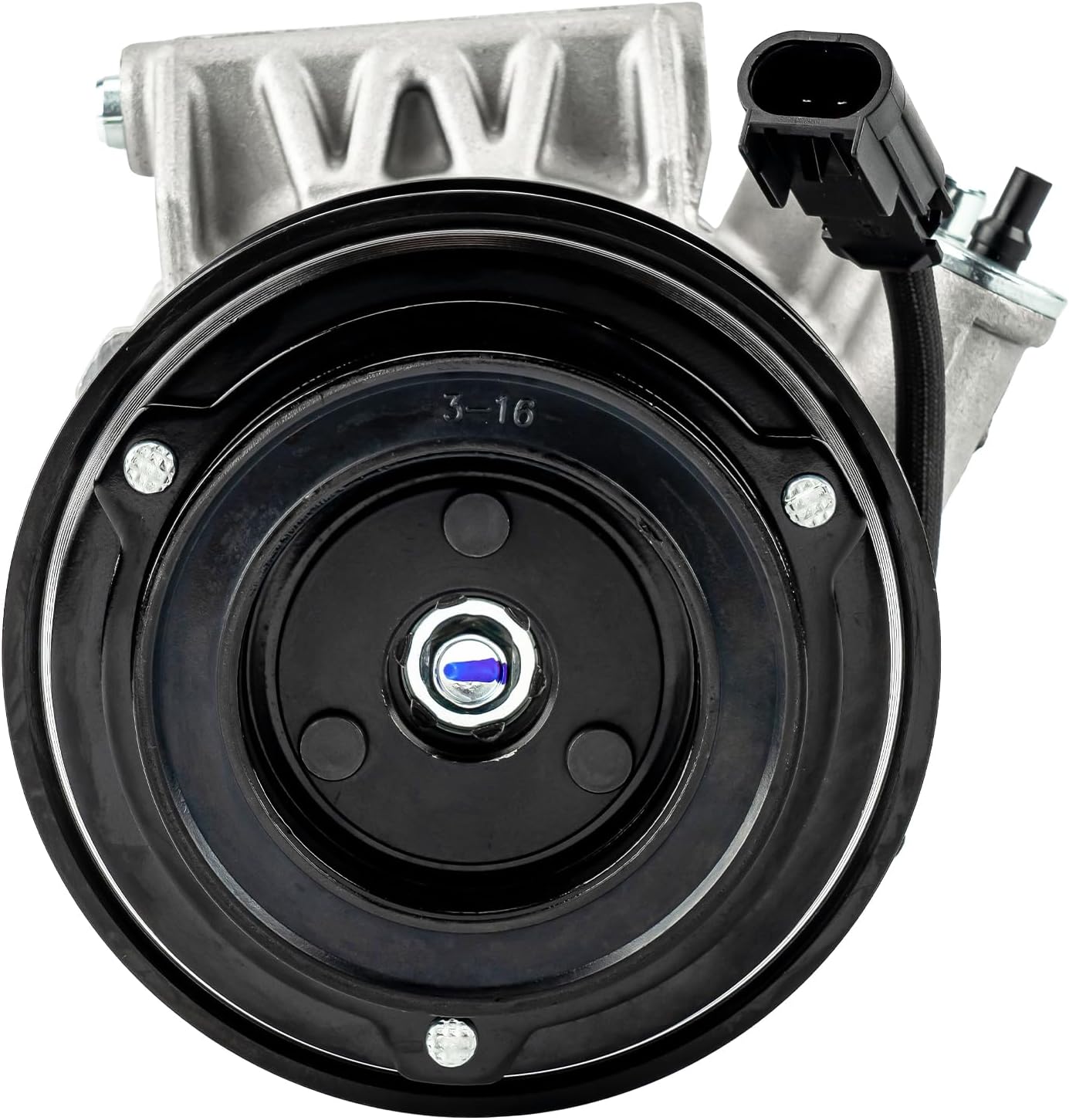 Torchbeam 68669 Air Conditioning AC Compressor with Clutch Compatible with Ford Fusion 2006-2012 & Lincoln MKZ 2010, Zephyr 2006 & Mercury Milan 2006-2011 Replaces# 6E5Z19703A, 8E5Z19703A, 8E5Z19703C