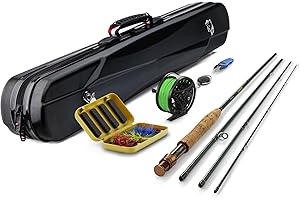 Gonex Fly Fishing Rod and Reel Combo, Choose to Fly