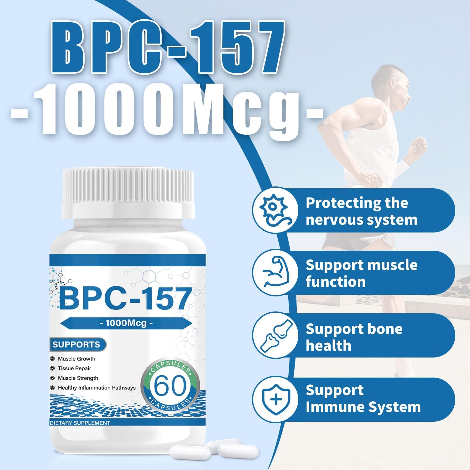New BPC 157 Peptide Capsules