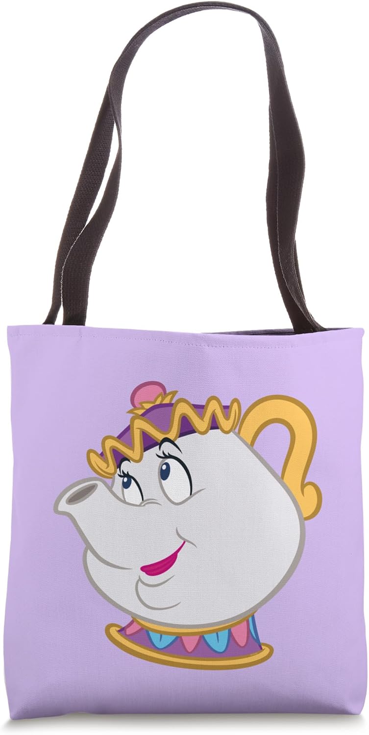 Disney Beauty and the Beast Mrs. Potts Big Face Costume Tote Bag
