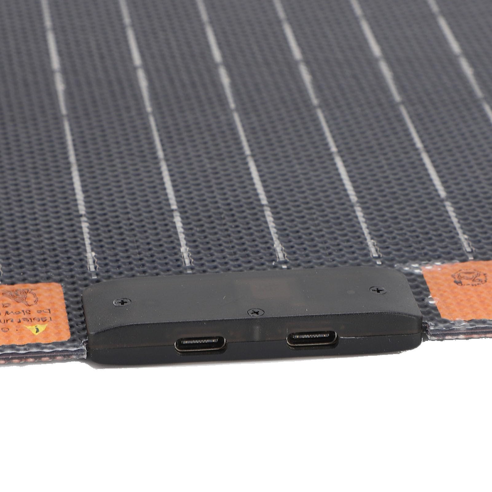 Annadue Pannello Solare da 30 W 5 V3 A, Generazione di Energia su Entrambi i Lati, Caricabatterie Solare A Ricarica Rapida Impermeabile Ultra Sottile per l'elettronica del Telefono