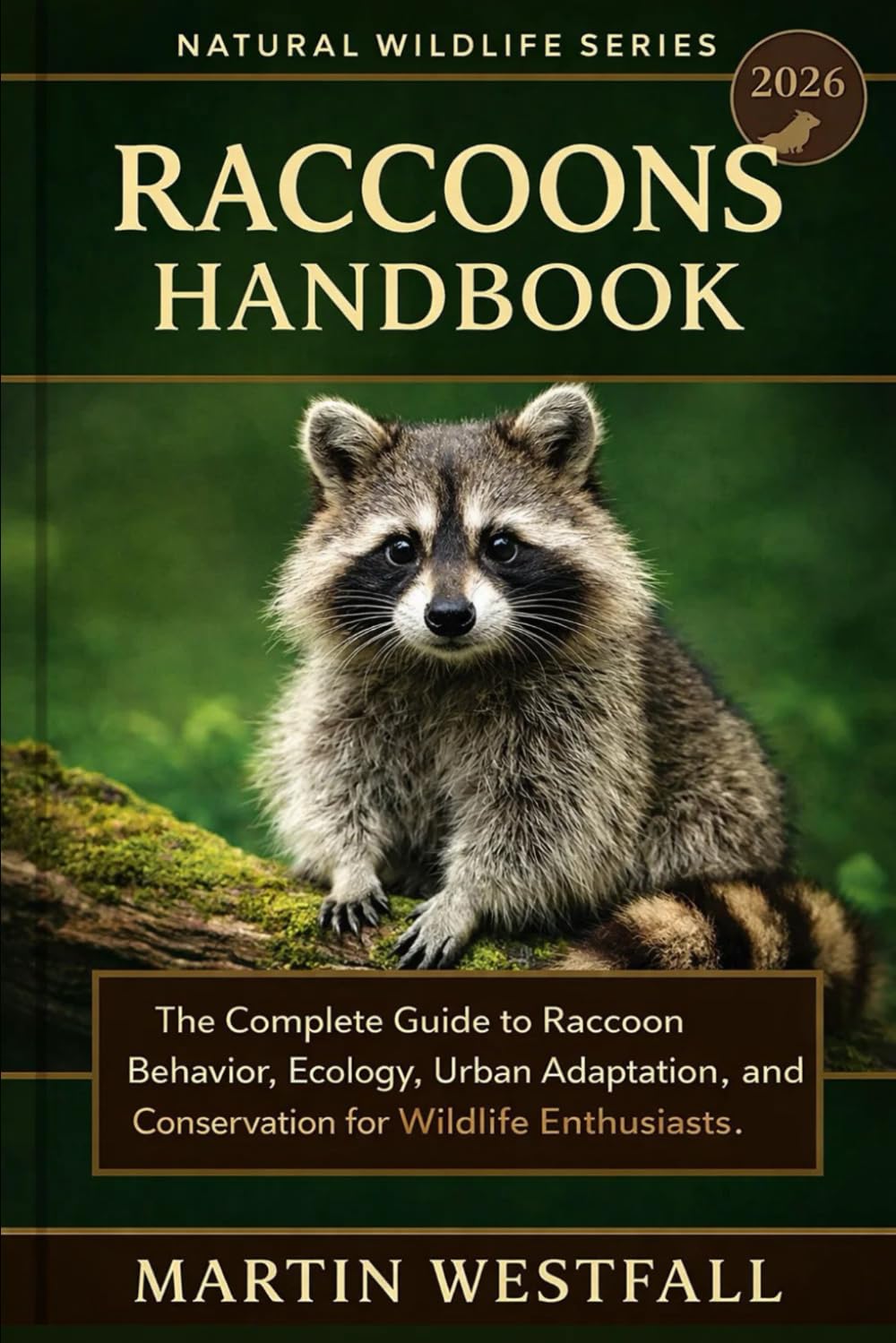 RACCOONS HANDBOOK: The Complete Guide to Raccoon Behavior, Ecology, Urban Adaptation, and Conservation for Wildlife Enthusiasts.