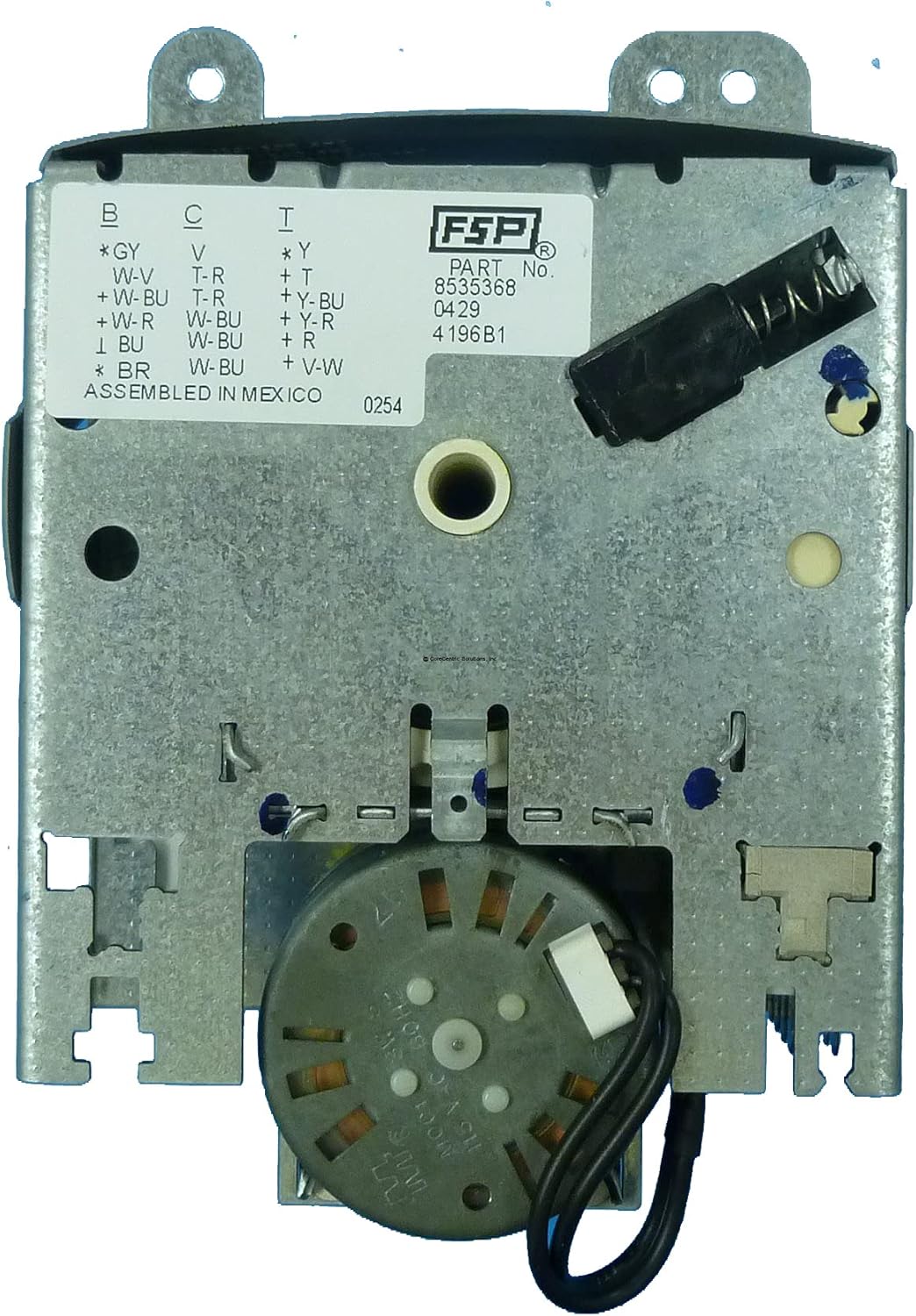 CoreCentric Remanufactured Dishwasher Timer Replacement for Whirlpool 8535368 / WP8535368