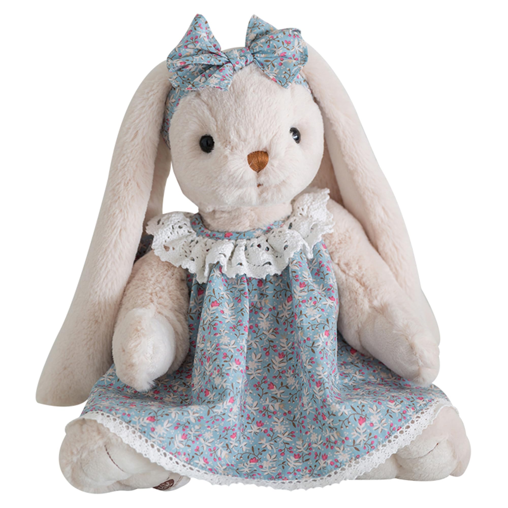 GABRIEL Plush Bunny Rabbit 30cm, Super Soft Cuddly Toy Teddy Stuffed Animal, Cuddly Plushie Toy with Fluffy Soft Ears, Washable for Girls Boys, Kids & Adults, Birthday Valentines