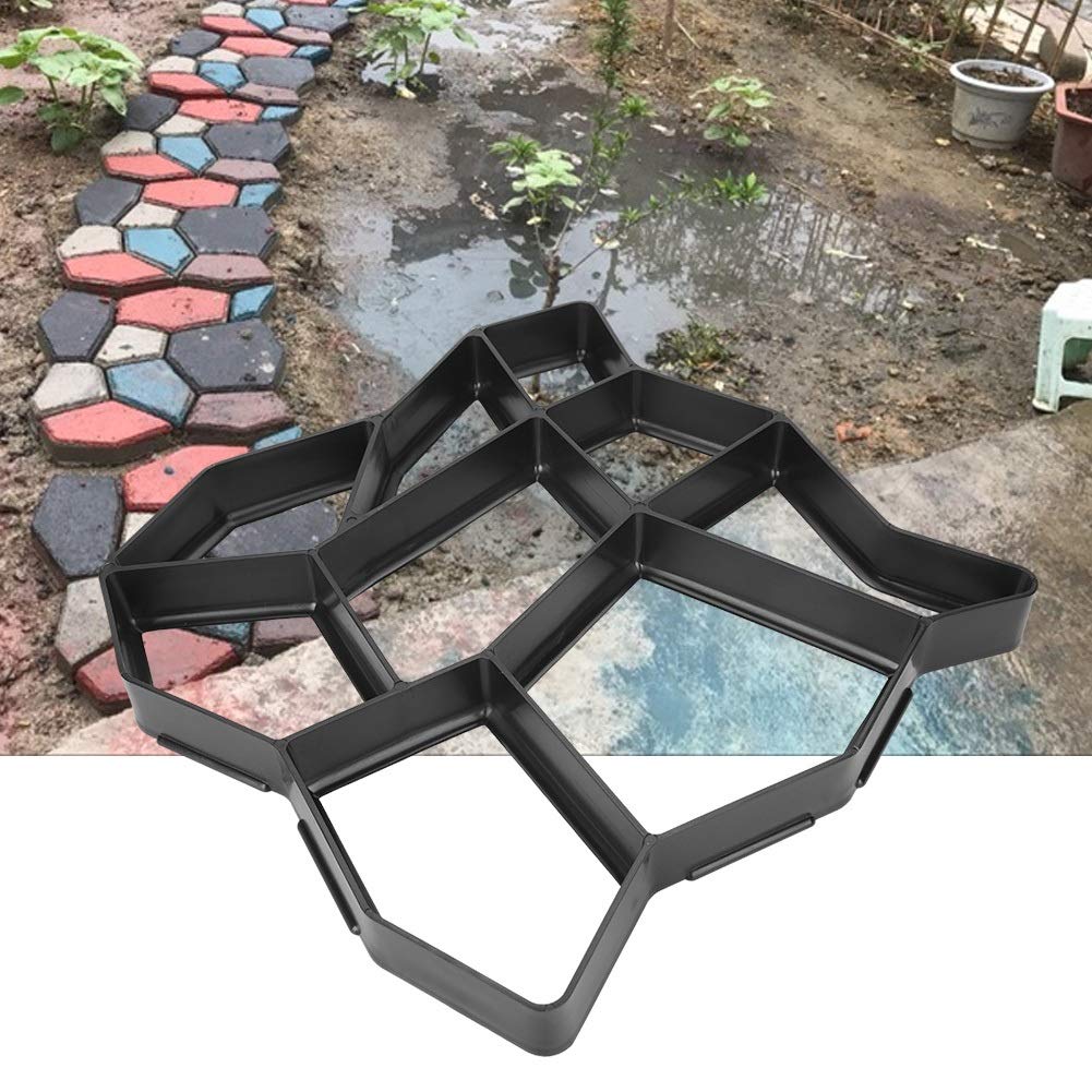 Delaman Moule à Faire soi-même pour Marcher, pavé, pavé, pavé pour Jardin, pelouse, Chemin pavé