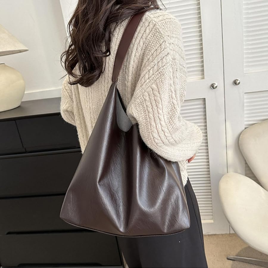 GWAWG Sac Porté Épaule Femme En Cuir PU Sac Hobo Vintage | FindTheDeal