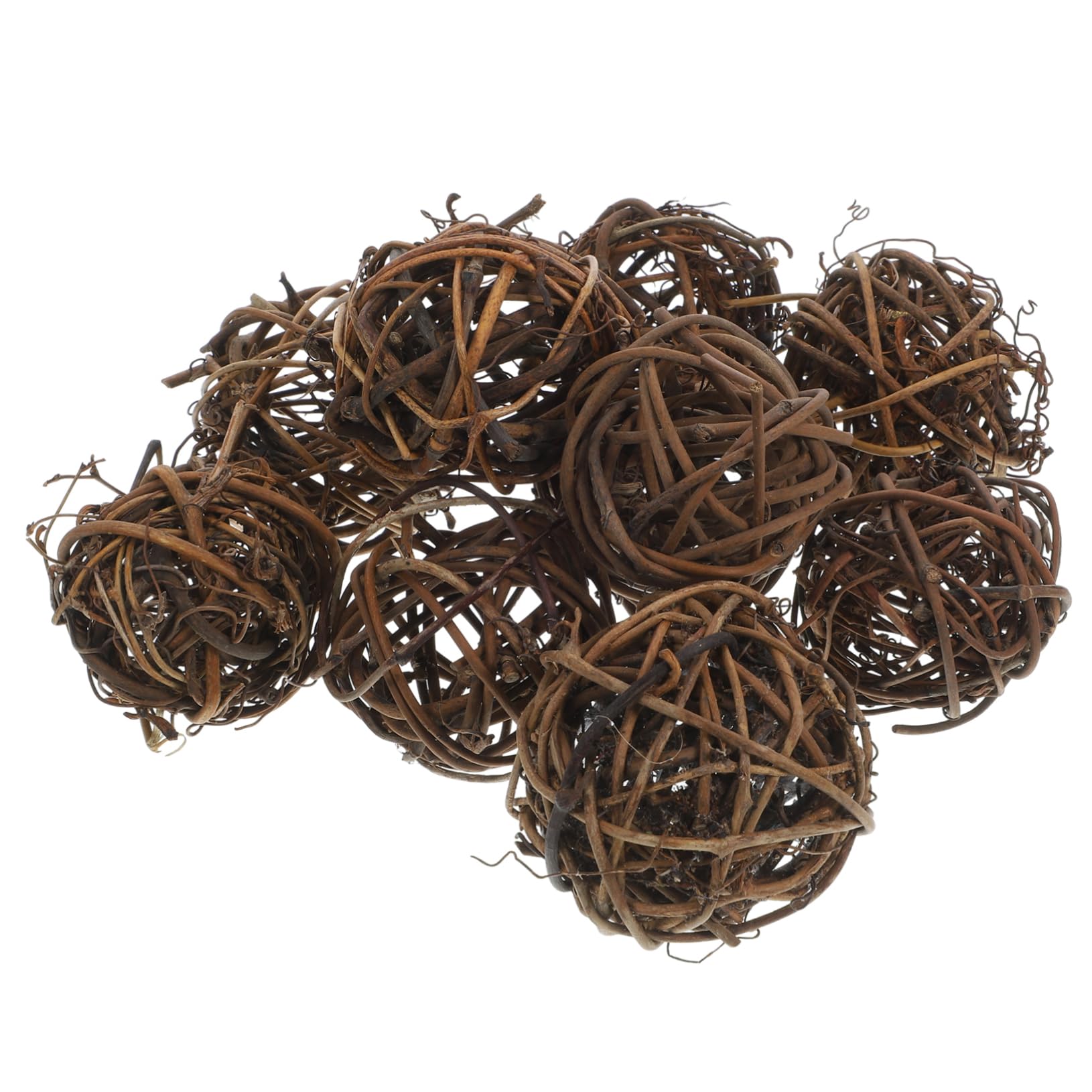 Cabilock Decorative Balls Tray Set 10pcs Balls for Home Decor Office Christmas Tree Wedding Decor