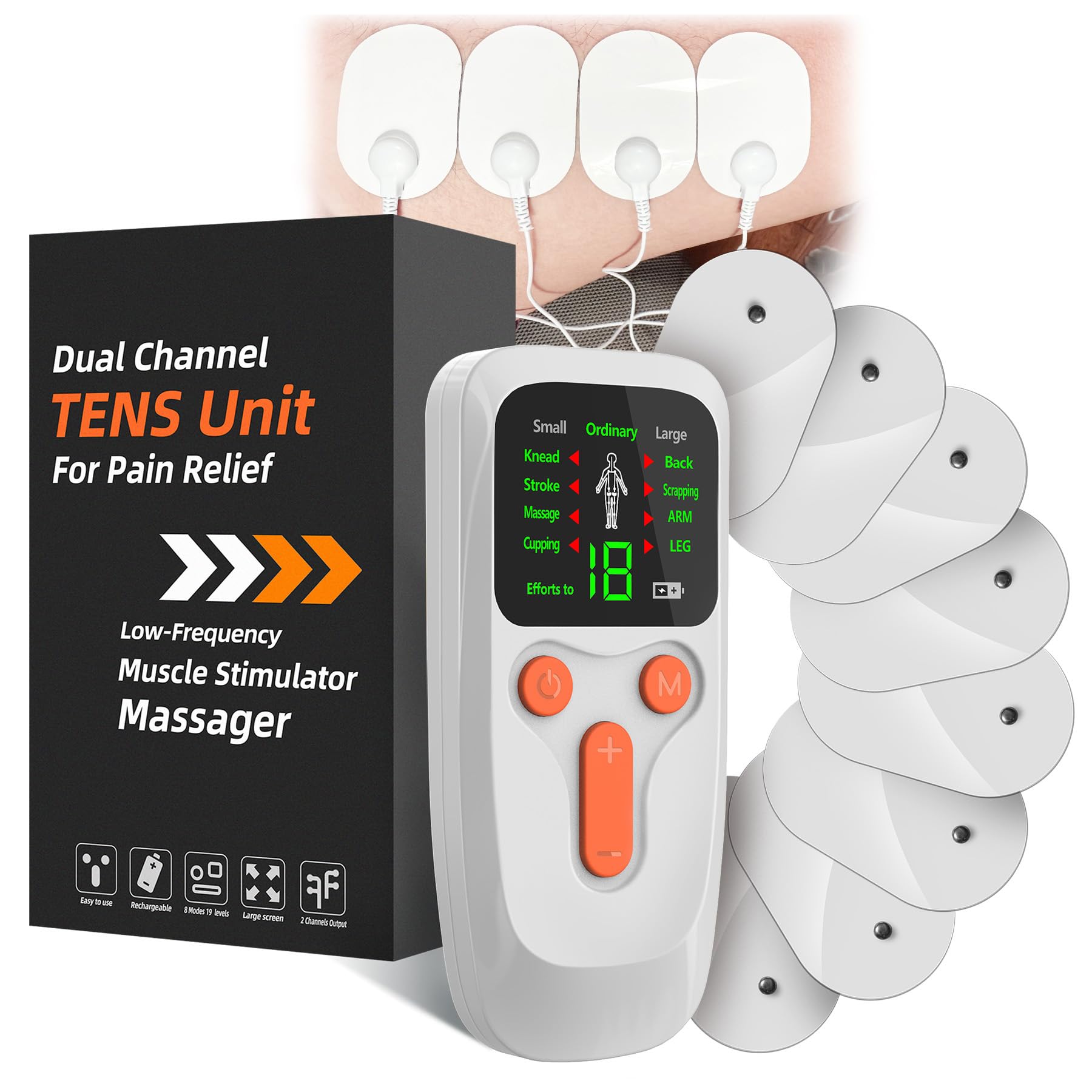 TENS Unit Muscle Stimulator - Pain Relief -1 TENS Unit Muscle Stimulator - Pain Relief -1