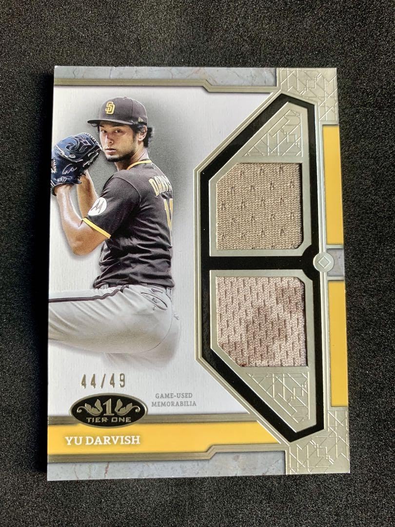 ダルビッシュ有　2024 Topps TierOne  パッチカード　49枚限定 Amazon.co.jp: ダルビッシュ有 2024 Topps TierOne パッチカード