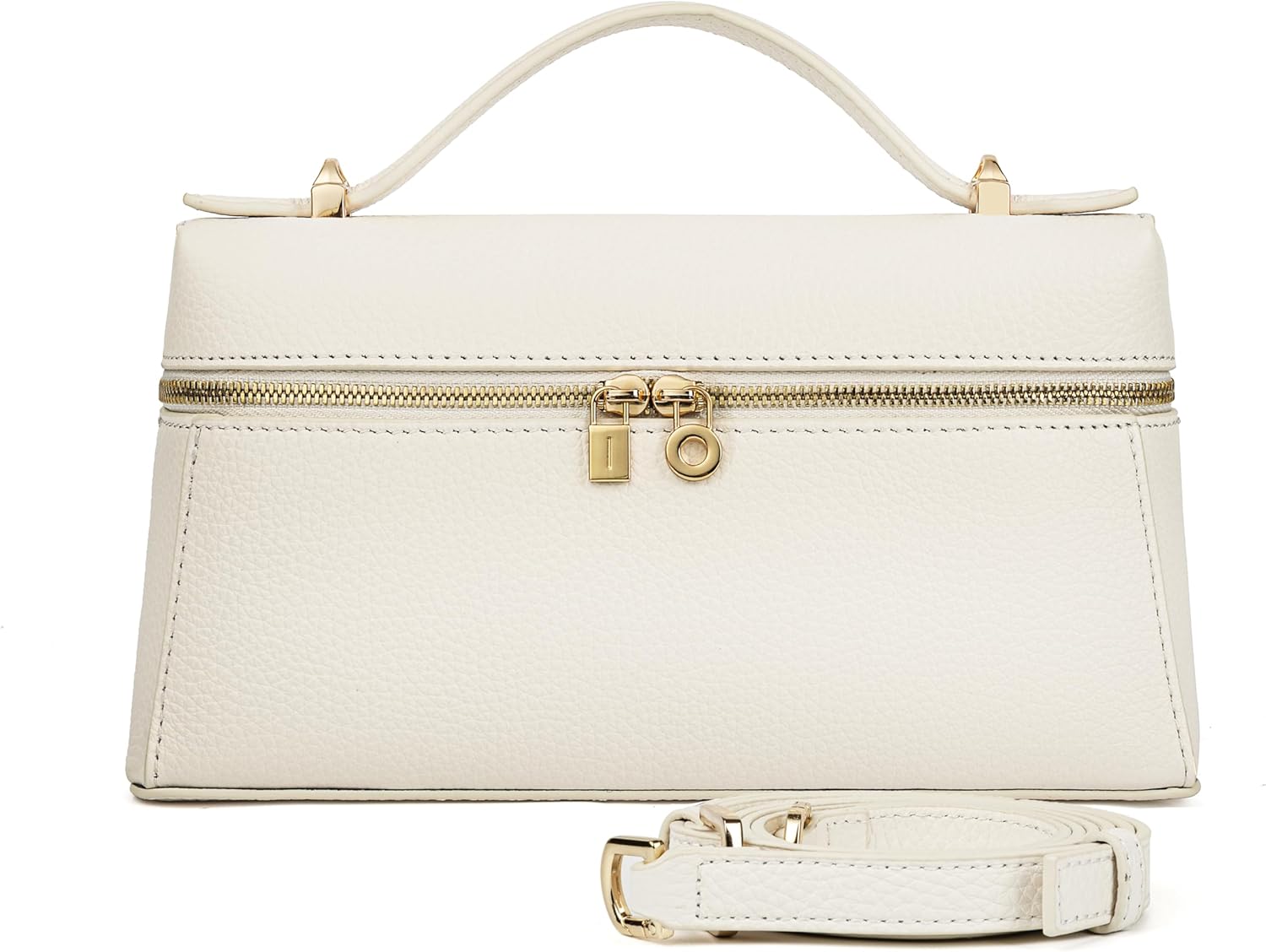 DAILANDO Top Handle Leather Crossbody Bag, Designer Cellphone Purse and Small Clutch Pouch Handbag for Women | small handhold hobo - Image 8