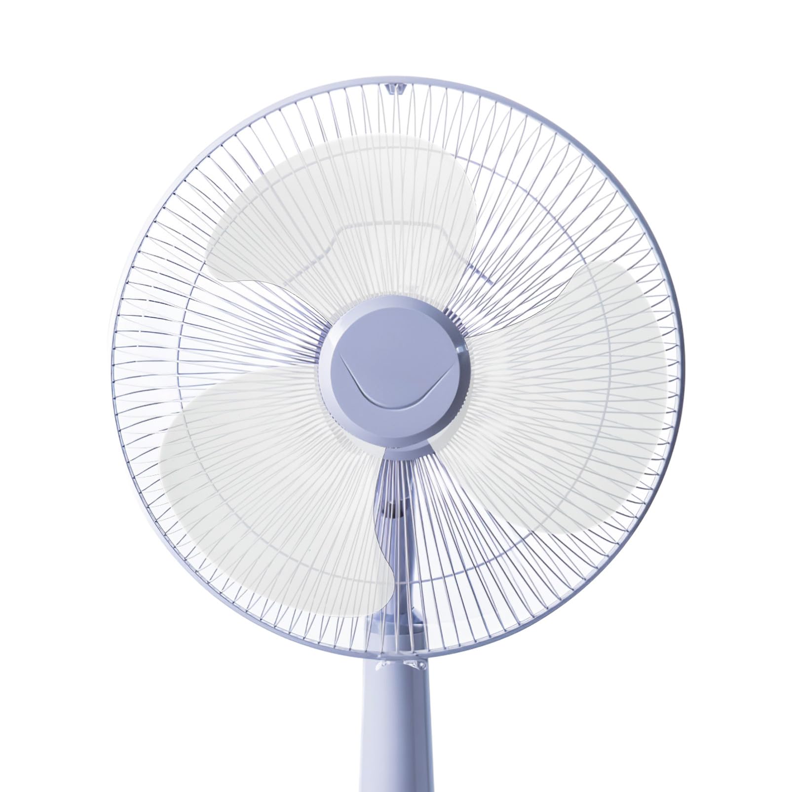 Pala di Ricambio Ventilatore da Soffitto in Plastica Rigida Bianca Design a Tre Lame Leggera e Resistente al Calore per Festa e Ventilatore Verticale