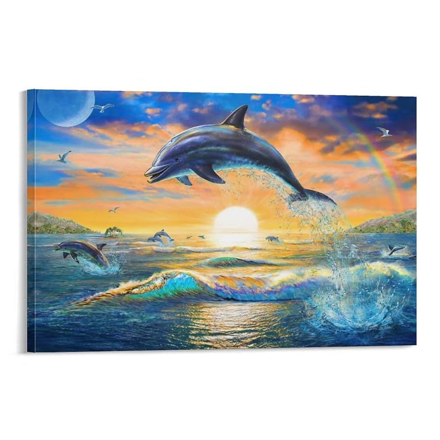 海と空の風景 油絵　ハンドメイド　インテリア　キャンバス　風景画　海　朝日 海と空の風景 油絵 ハンドメイド インテリア キャンバス 風景画