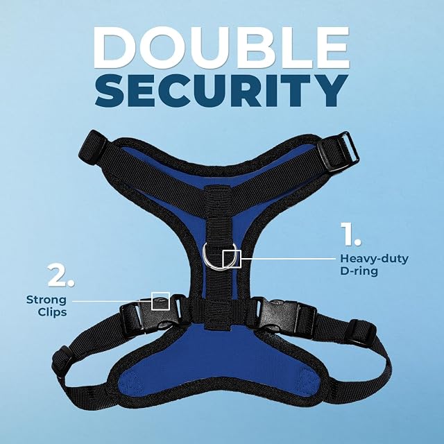 Foto 2 de 8 de Best Pet Supplies Voyager Step-in Lock Arnés para Mascotas, Malla para Todo Tipo de climas