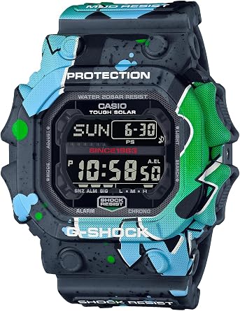 G-Shock GX-56SS-1JR Solar Street Spirit Series, Mens, Multicolored