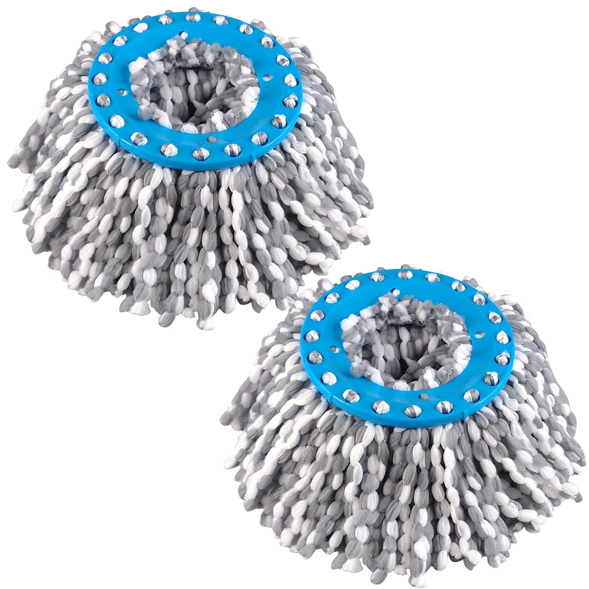 Primeway® Polyester XL 38cm Microfibre Extra Floor Coverage Mop Head Replacement Refill | 130 grams each | Pack of 2 (B01FC2RT5O) Amazon Price History, Amazon Price Tracker