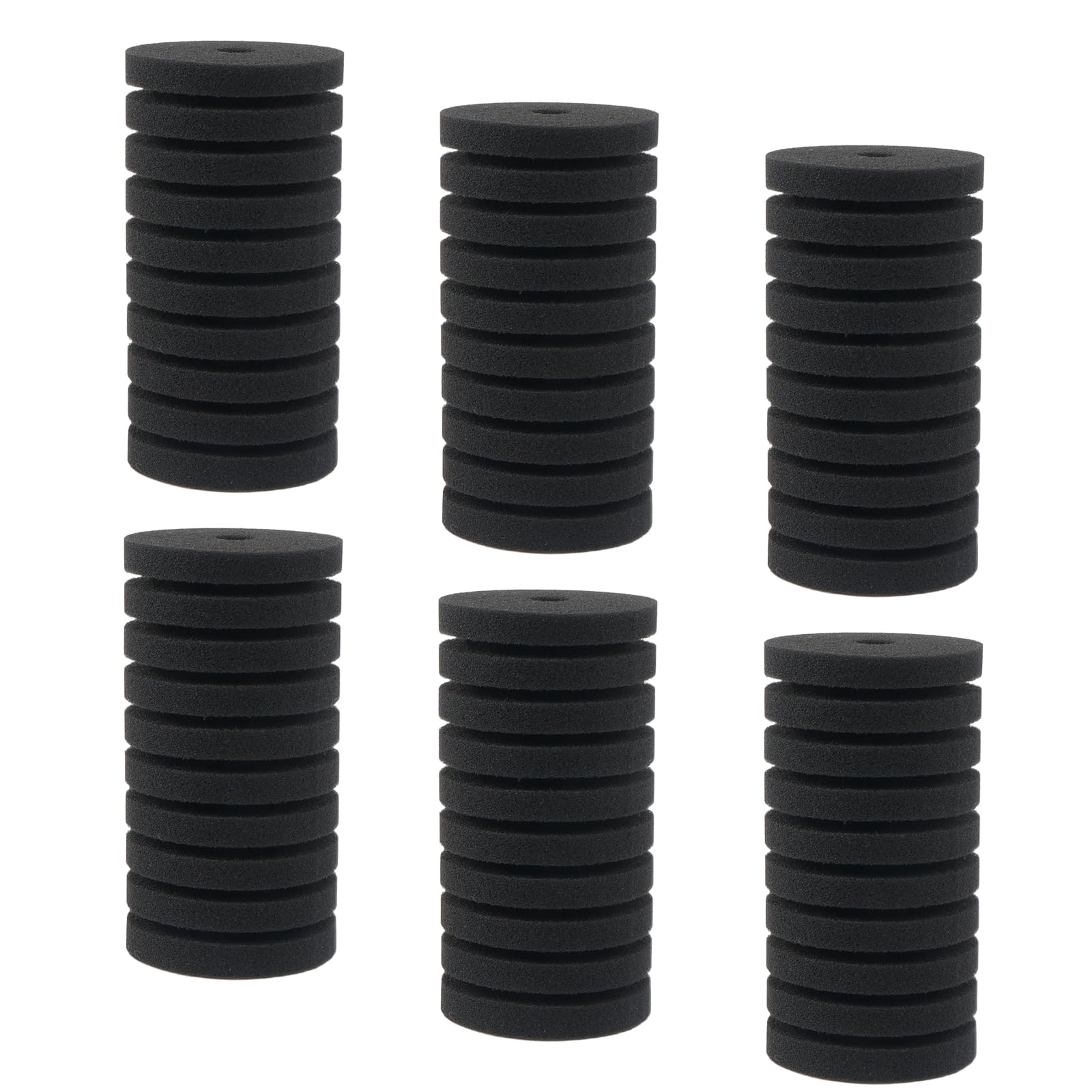 6 Pièces Filtres en éPonge pour Aquarium Filtre éPonge pour Filtration Biologique et MéCanique, éPonges de Rechange pour Filtre D'Aquarium,Filtre Silencieux en Mousse de PlongéE pour Aquarium