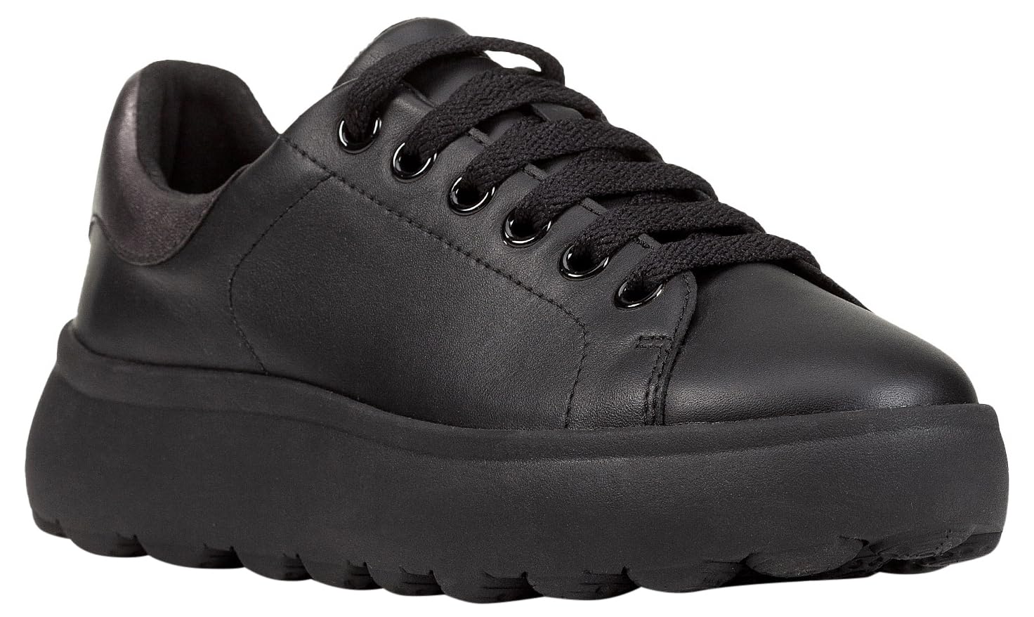 Geox Women D Spherica Ec4.1 D Sneaker, Black Gun, 6 UK