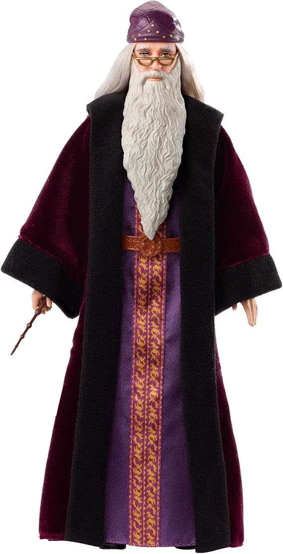 Harry Potter, Personaggio Albus Silente Articolato da 30 cm, Giocattolo per  Bambini 6+Anni, FYM54 : Amazon.it: Giochi e giocattoli