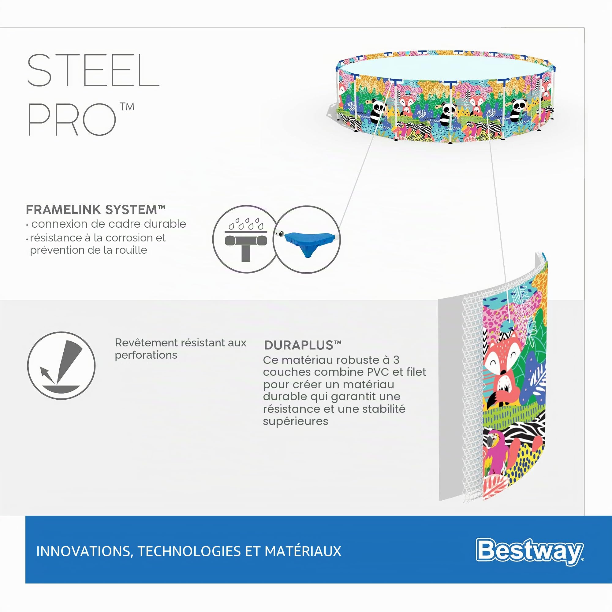 Bestway Piscine Steel Pro MAX 274x66 cm