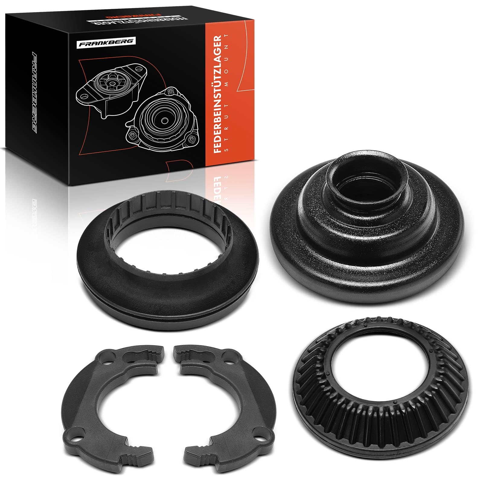 Frankberg Domlager Federbeinstützlager Vorne Kompatibel mit Zafira/Zafira Family B A05 Astra H A04 Astra H Twintop A04 Astra H Caravan A04 Replace# SM1310