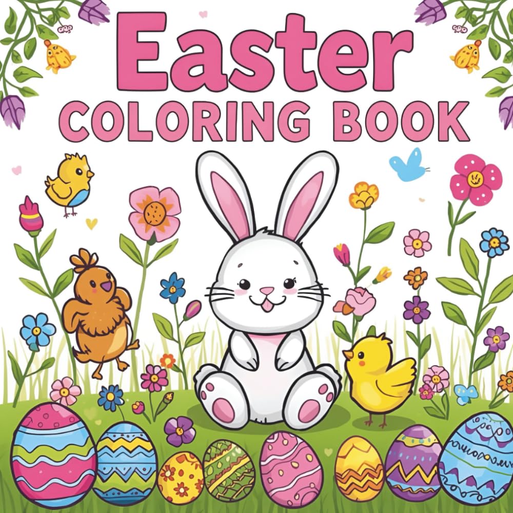 Easter Colouring Book