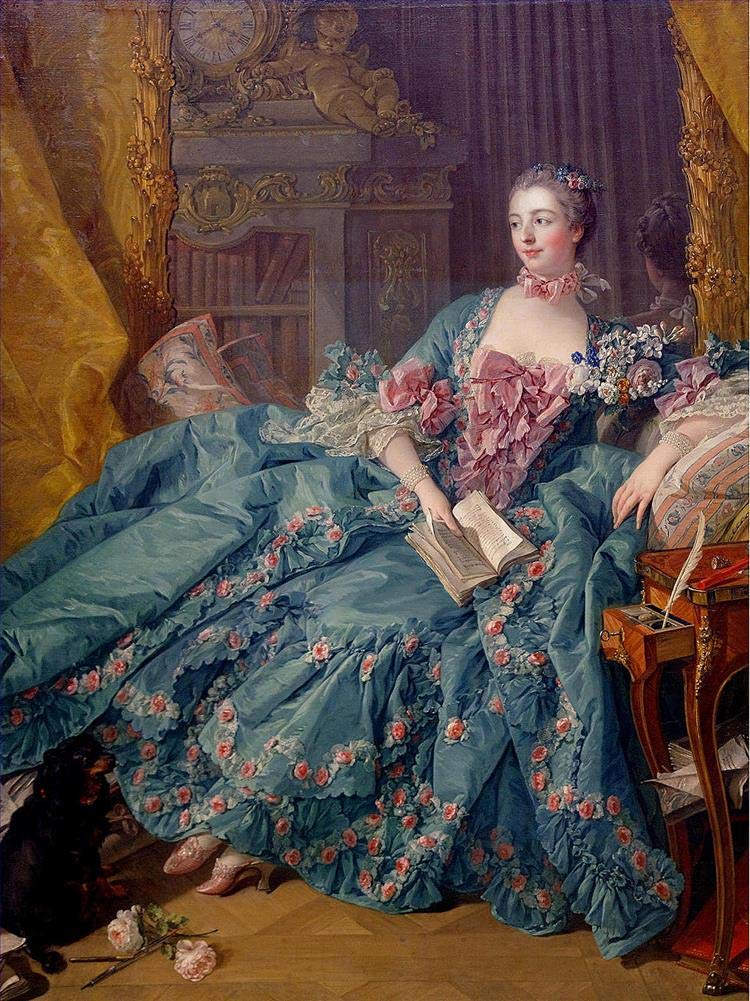 Retratos Rococo De Mulheres Comprar Impressão Máxima Arte Pintura Em