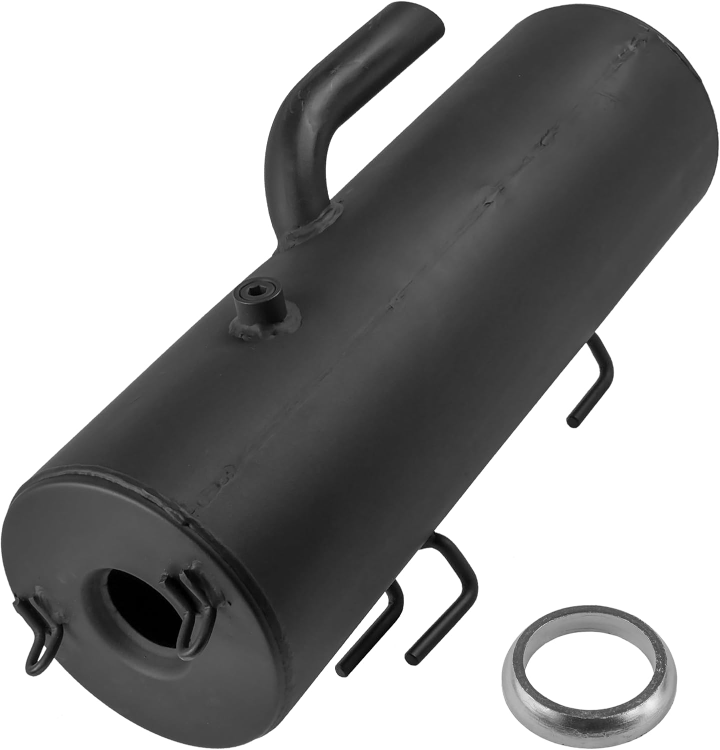 Caltric Muffler Silencer with Gasket Compatible with Polaris Ranger Crew 800 4X4 Efi 2010 2011 2012 2013 2014
