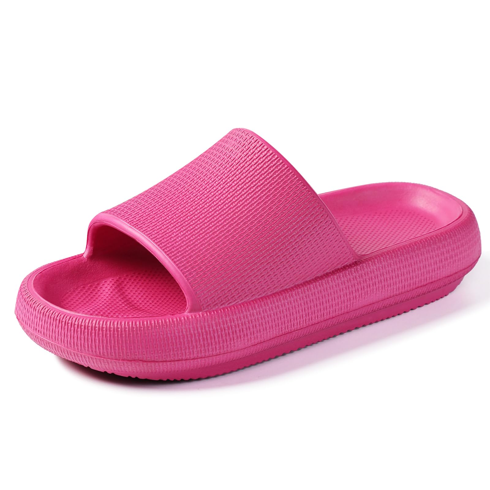 Menore Slippers for Women and Men Quick Drying, Parent-Child EVA Open Toe Soft Slippers, Non-Slip Soft Shower Spa Bath Pool Gym Beach House Sandals for Indoor &amp; Outdoor