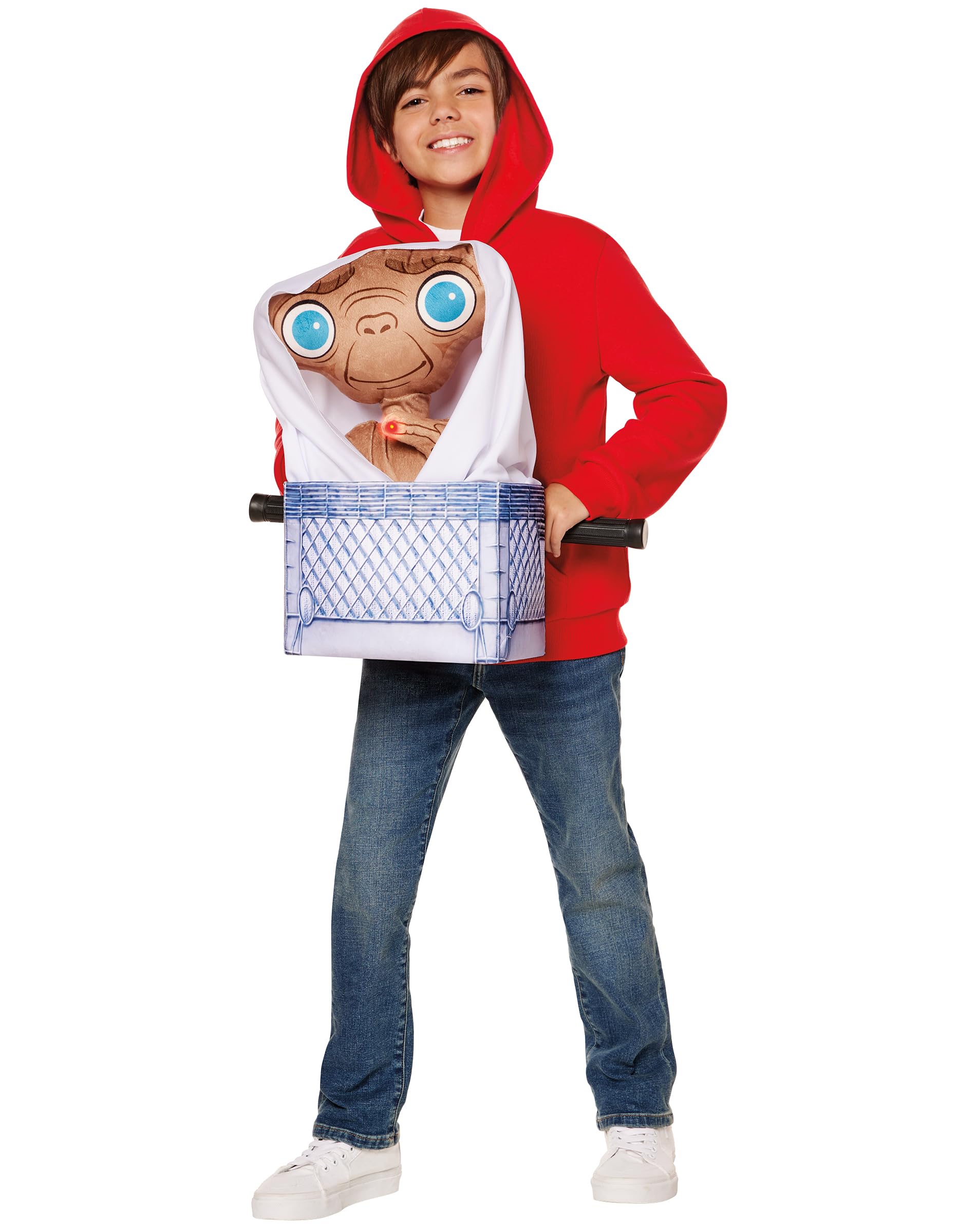Spirit Halloween E.T. el extraterrestre Kids Elliot con disfraz de E.T. con luz | Producto oficial